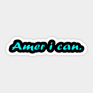 american Sticker